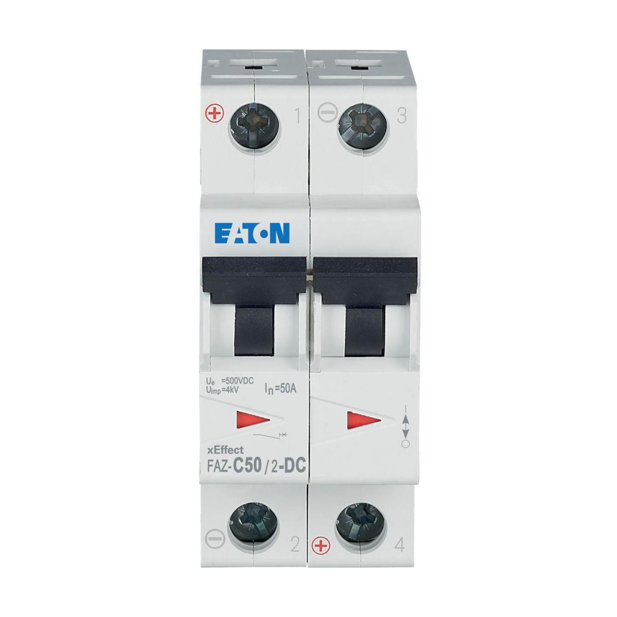 Automatsikring FAZ DC - FAZ-C50/2-DC