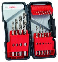 Metallborsett Bosch HSS-G 18-deler