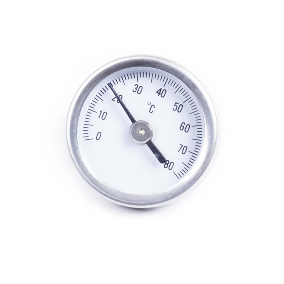 Termometer for kuleventil, Armaturjonsson - Termometer for Kuleventil Armaturjonsson gulvvarme