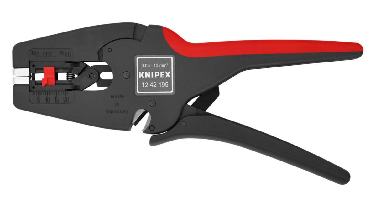 Avisoleringstang Knipex 1242 - Avisoleringstang 1242 Knipex 195mm Multistrip auto