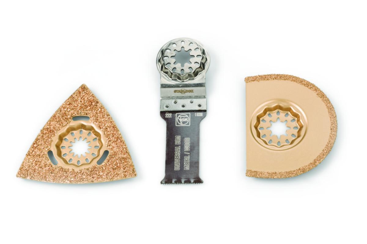 Flissett Fein Combo Tilework Starlock - Flissett Combo Tilework Fein 3 deler SL-feste