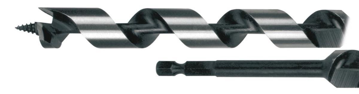 Trespiralbor Makita 1/4" bitsfeste - Trespiralbor 1/4" bitsfeste Makita 10.0x200mm
