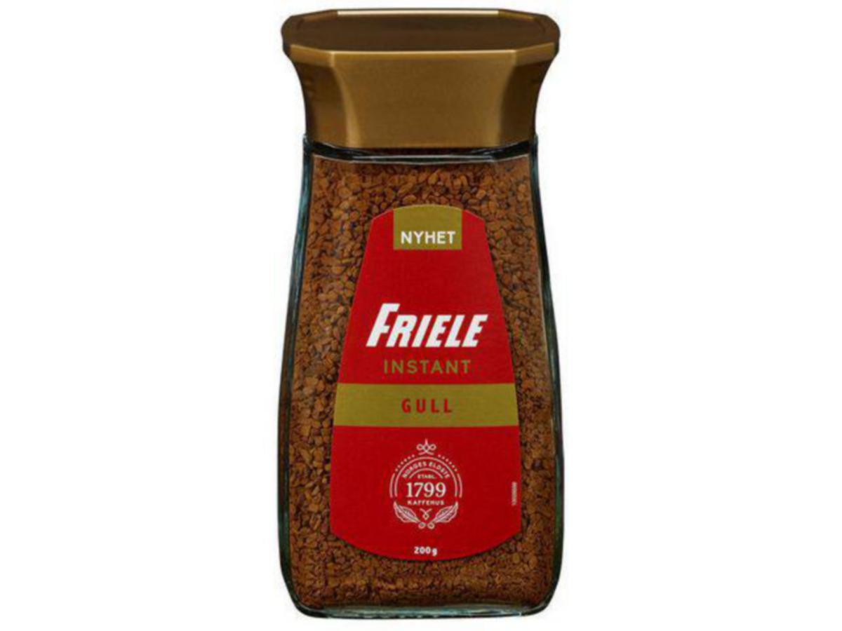 Kaffe Friele - Kaffe Friele Instant Gull 200gr Glass
