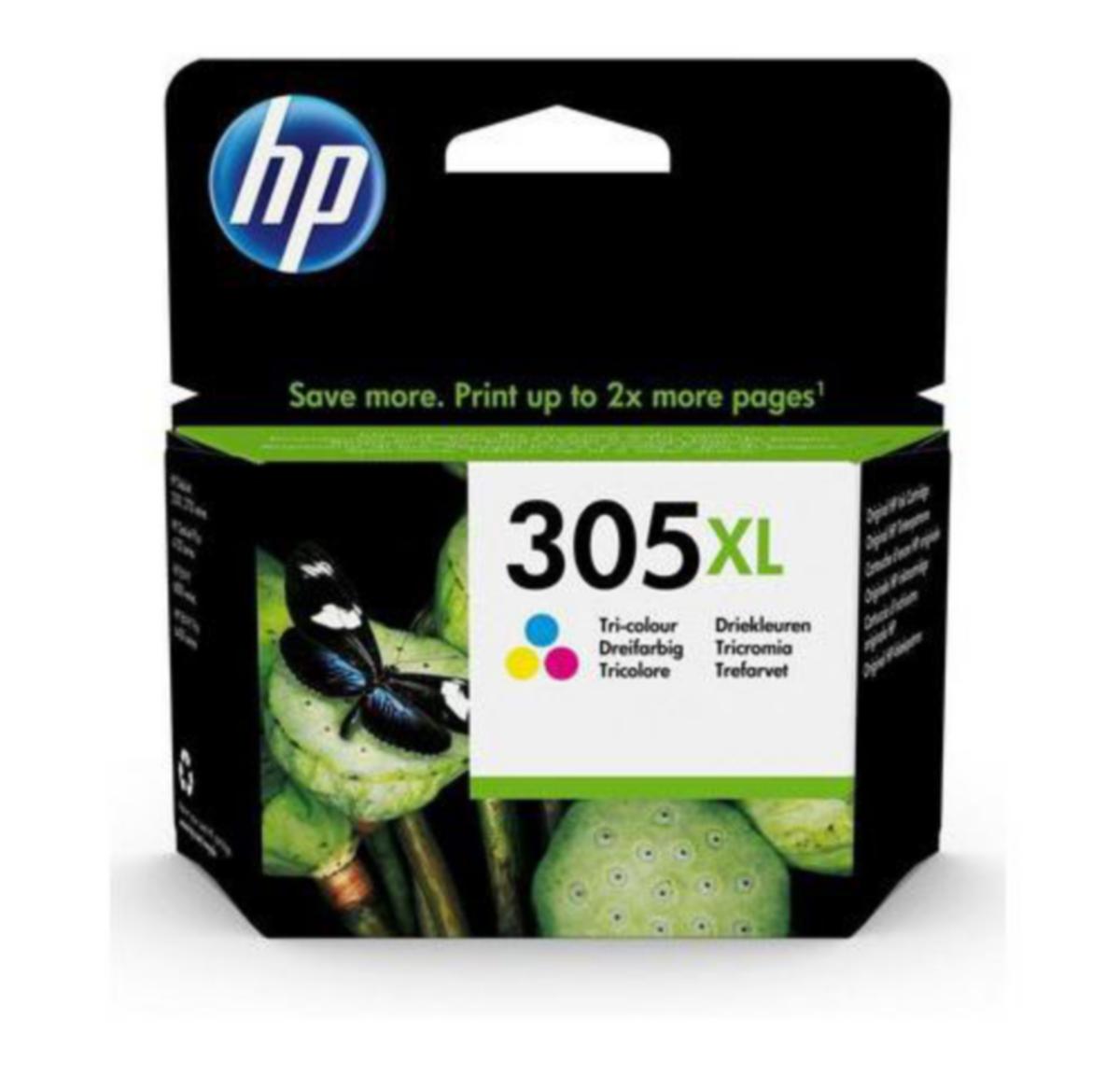 Blekk 305XL HP 3YM63AE Tri-color - Blekk 305XL HP 3YM63AE Tri-color