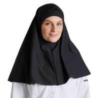 Hijab Kentaur To-delt Svart