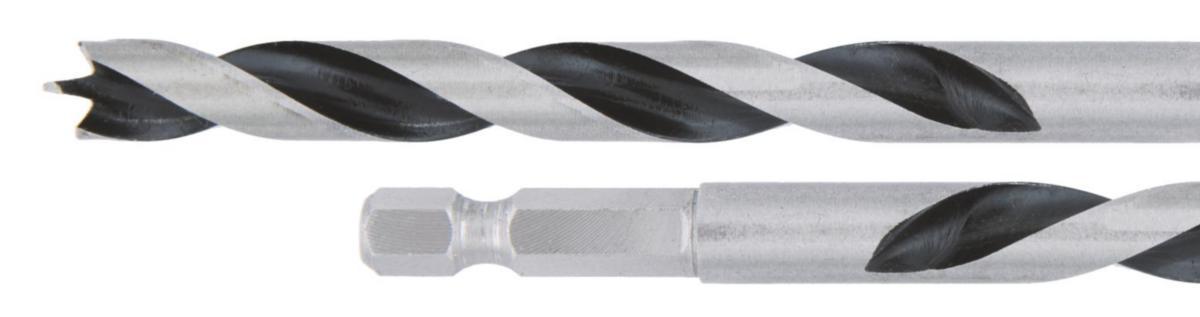 Trespiralbor Makita 1/4" bitsfeste - Trespiralbor 1/4" Bitsfeste Makita 12x150mm