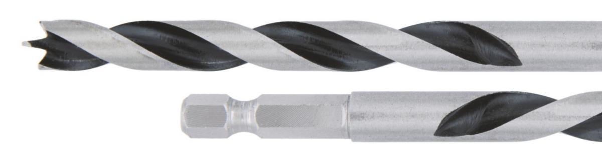 Trespiralbor Makita 1/4" bitsfeste - Trespiralbor 1/4" Bitsfeste Makita 4x93mm