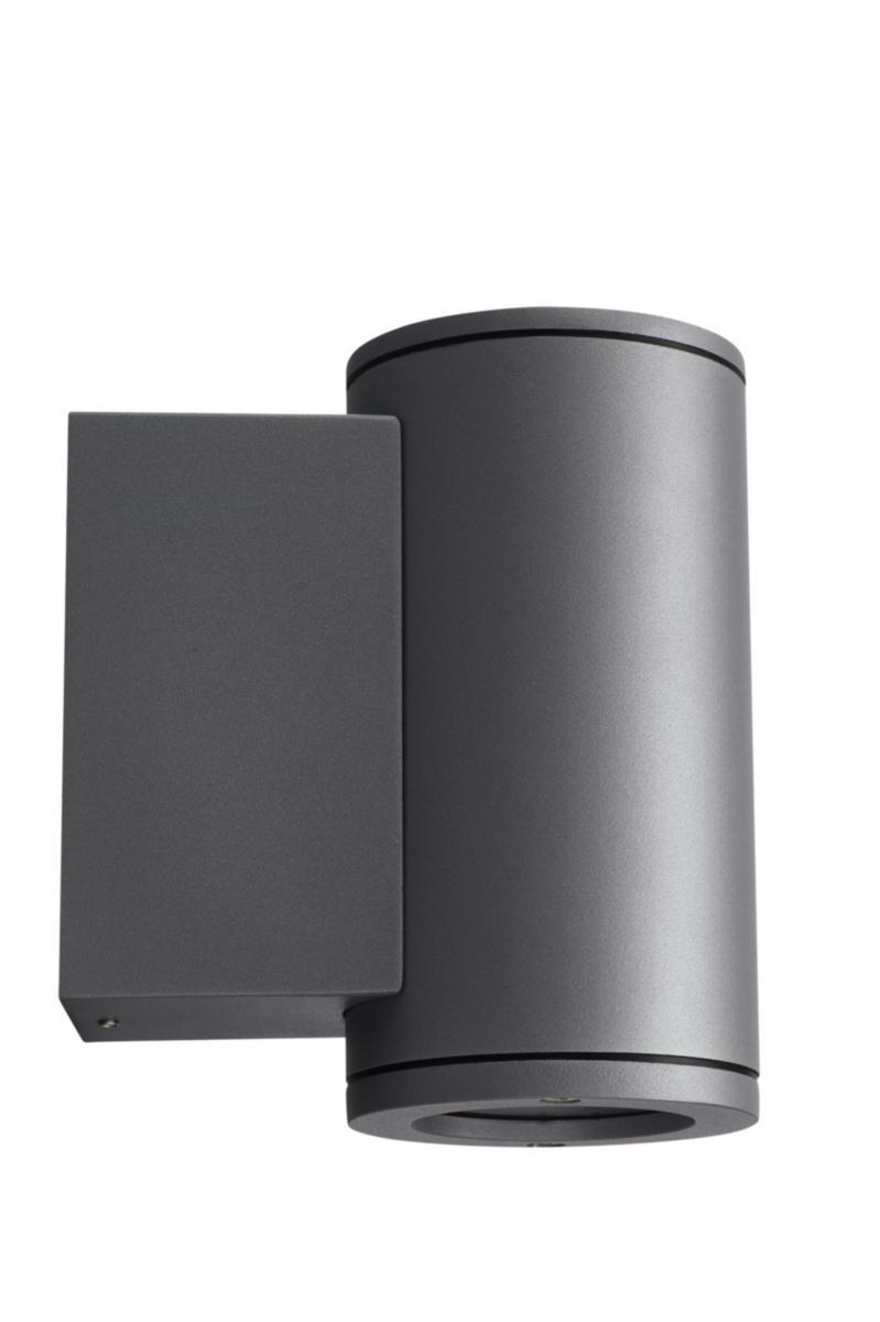Veggarmatur Unilamp Tube opp/ned LED - Mini Tube LED 2x13W Grafitt Vegg opp/ned