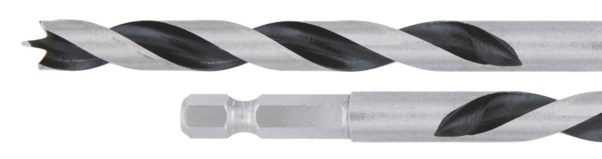 Trespiralbor Makita 1/4" bitsfeste - Trespiralbor 1/4" Bitsfeste Makita 8x115mm