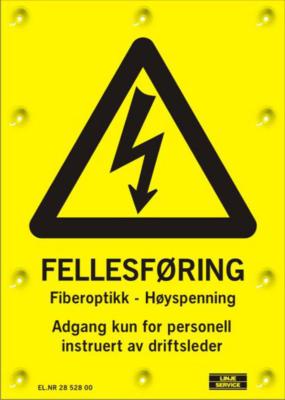 FELLESFØRING - FIBEROPTIKK-HS 
