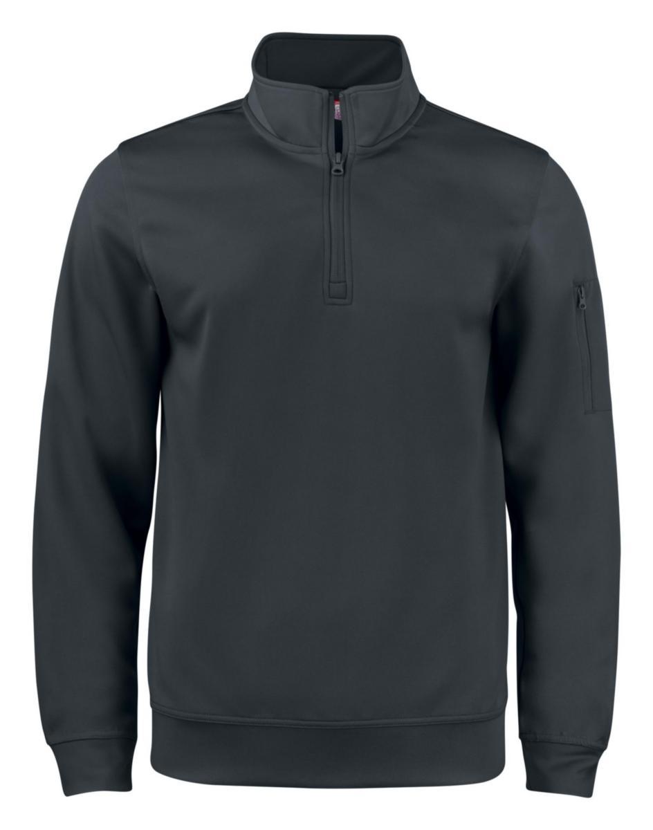 Collegegenser Half Zip Clique™ Basic Active - Collegegenser Half Zip Clique Basic Active svart str L