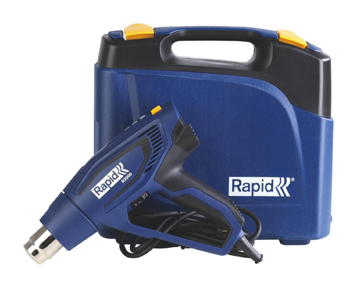 Varmluftpistol Rapid R2000 Koffert - Varmluftpistol R2000 Rapid 2000W 60-600°C 250-500l