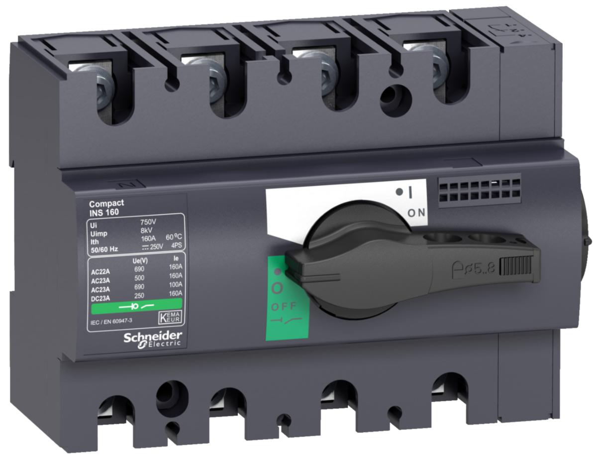 Lastbryter Schneider interpact INS - Interpact INS125.4P 