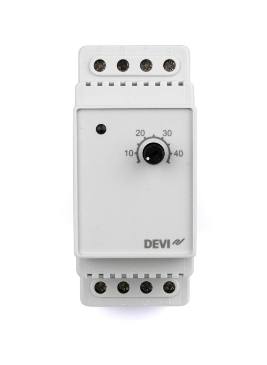 Elektonisk termostat Devireg 330 - Devireg 330 -10-10 grader m/føler -10°C - +10°C
