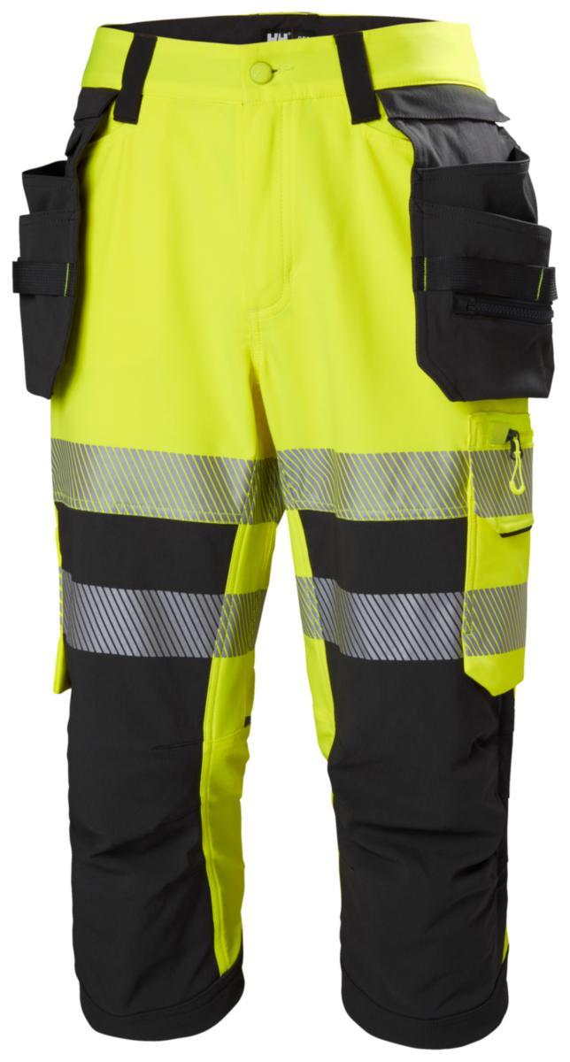 Piratbukse håndverk HH ICU BRZ - Piratbukse håndverk HH ICU BRZ HiVis kl.1 gul/grå str C50