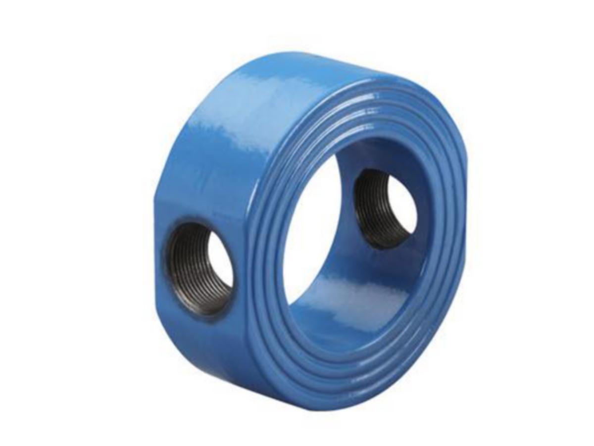 Mellomring med 2 uttak, Innva - DN 250 x 1 1/4" mellomring med 2 uttak. innv.gj. Hawle