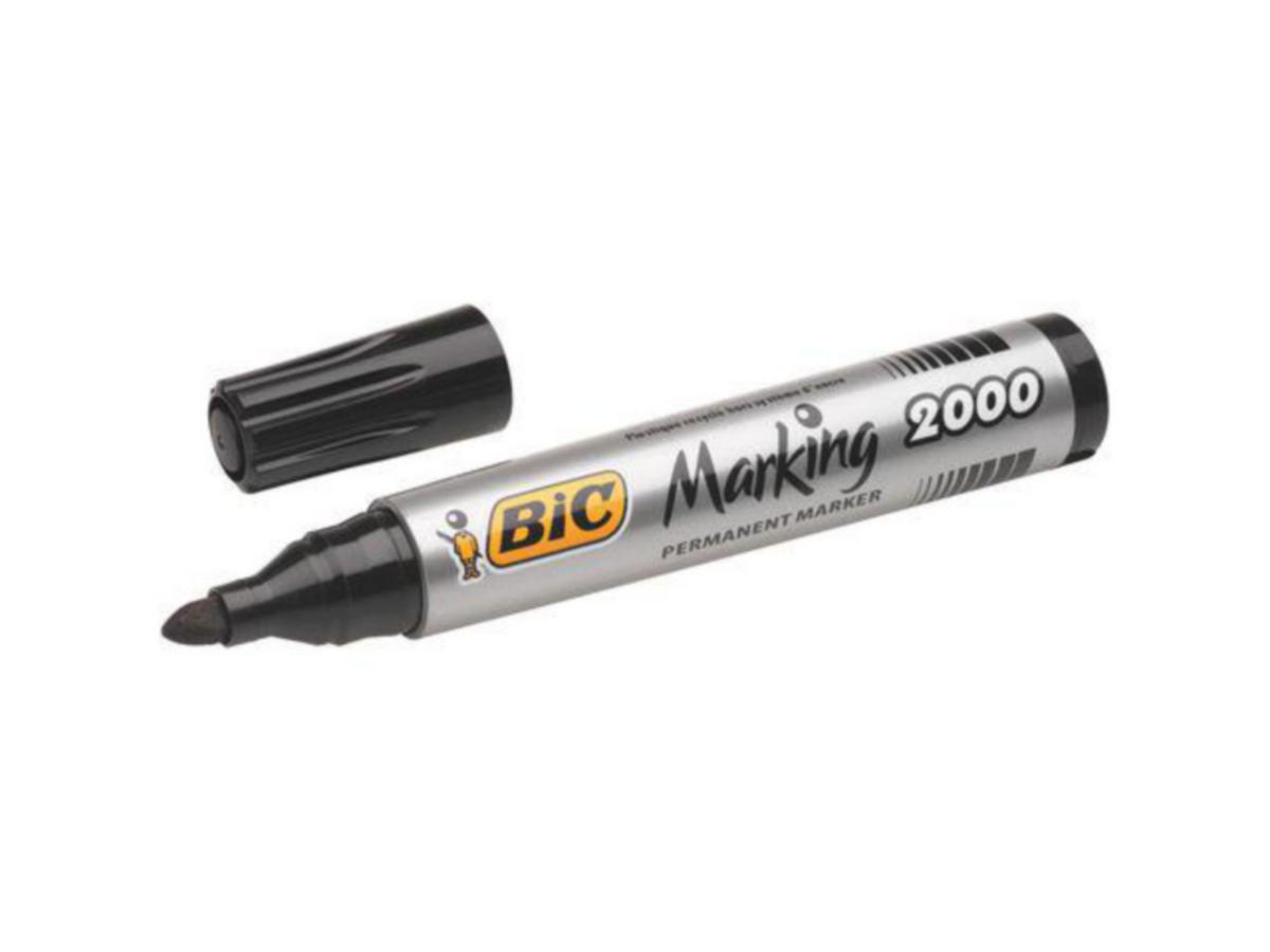 Merkepenn BIC® Marking 2000 - Merkepenn 2000 Bic Marking Svart