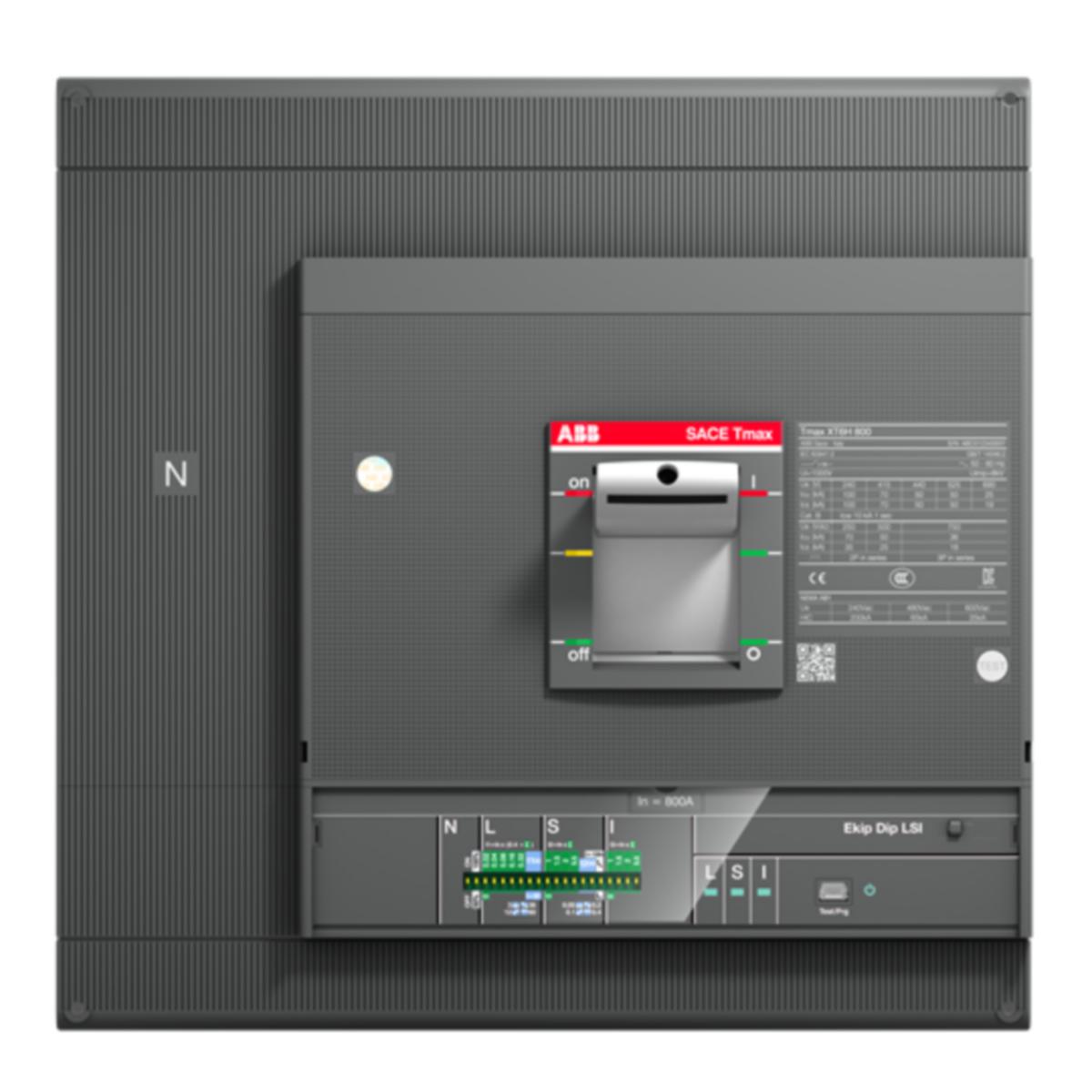 Effektbryter ABB XT6 - XT6N 800 Ekip Dip LS/I In=800 4p F F