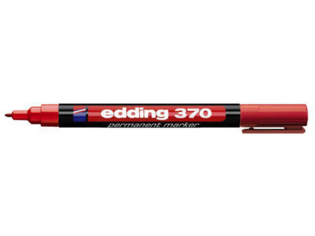 Merkepenn edding® 370 - Merkepenn 370 Edding 1mm svart