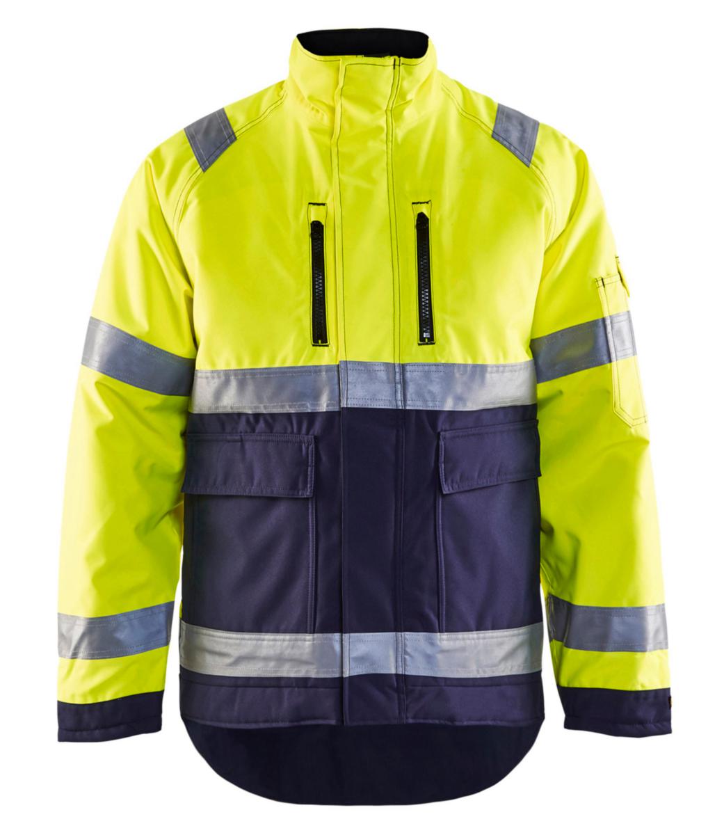 Vinterjakke allværs Blåkläder 4827 HiVis kl.2 - Vinterjakke Blåkläder 4827 HiVis kl.3 gul/mar str L