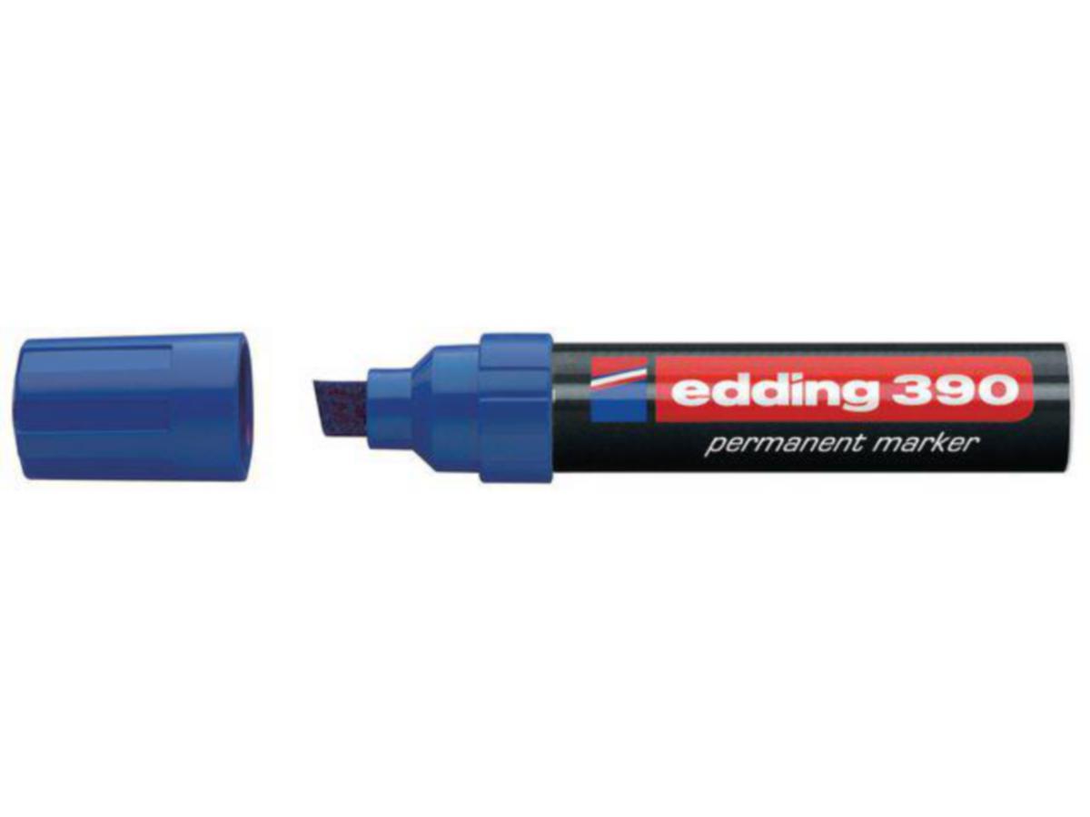 Merkepenn edding® 390 - Merkepenn 390 Edding 4-12mm blå