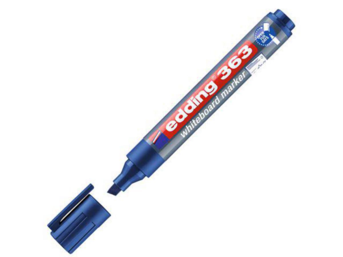 Whiteboardpenn edding® 363 - Whiteboardpenn 363 Edding Blå