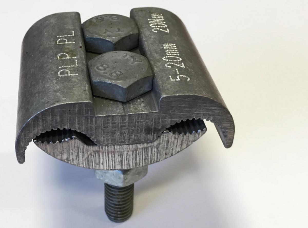 Jordklemme Linjeservice for OPGW - AVGR.KLEMME AL/AL Ø5-20MM PG