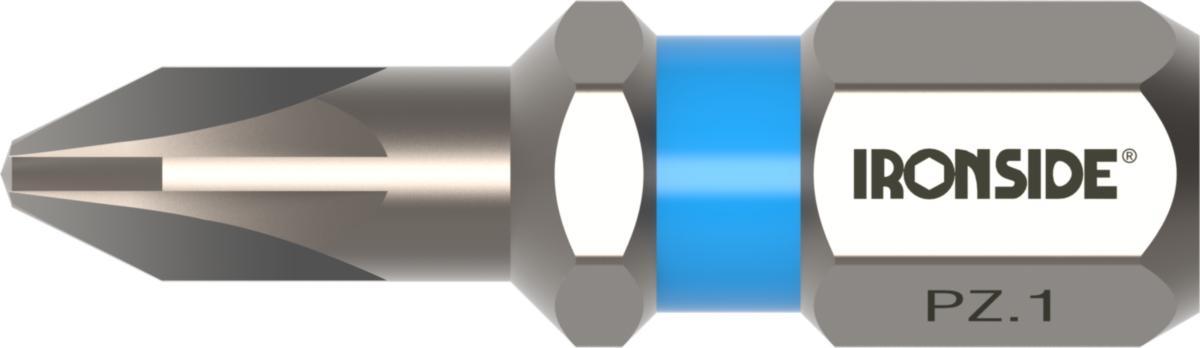 Bits Ironside PZ 25mm 3pk - Bits PZ1 3pk Ironside 201609 25mm