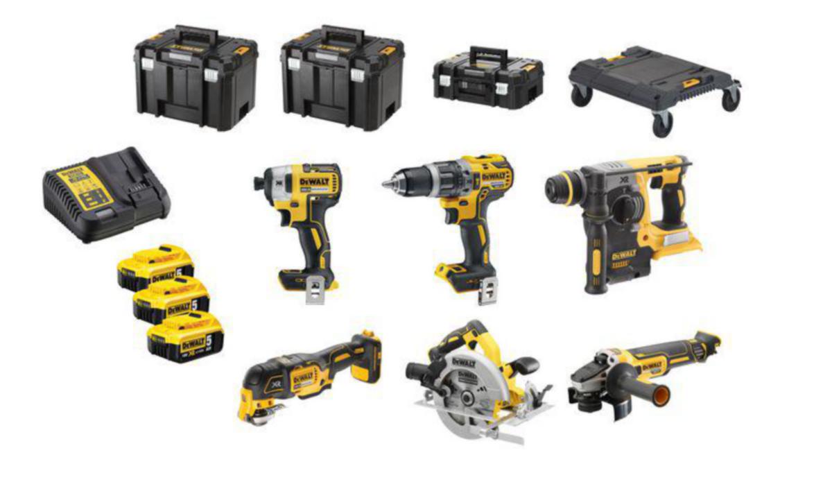 Kombipakke 18v dck685p3t dewalt 3x5.0ah kombipakke dewa