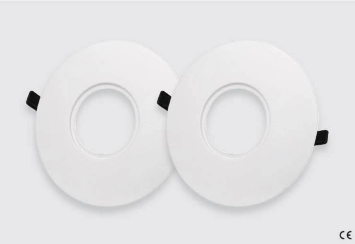 Rehabplate Unilamp Juno - Rehabplate Rund 215mm MH For 94-96mm downlight