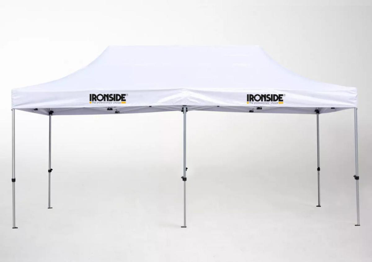 Telt Ironside 8x4 m - Telt ALU/PVC hvit Ironside 7.82X3.94X2.3m 900036