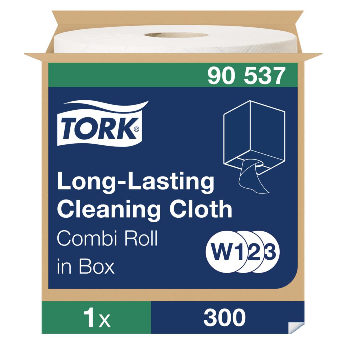 Rengjøringsklut Nonvowen Premium Sensitive Cleaning - Tørkeklut Allbruk W1-3 Tork hvit 114m 300ark