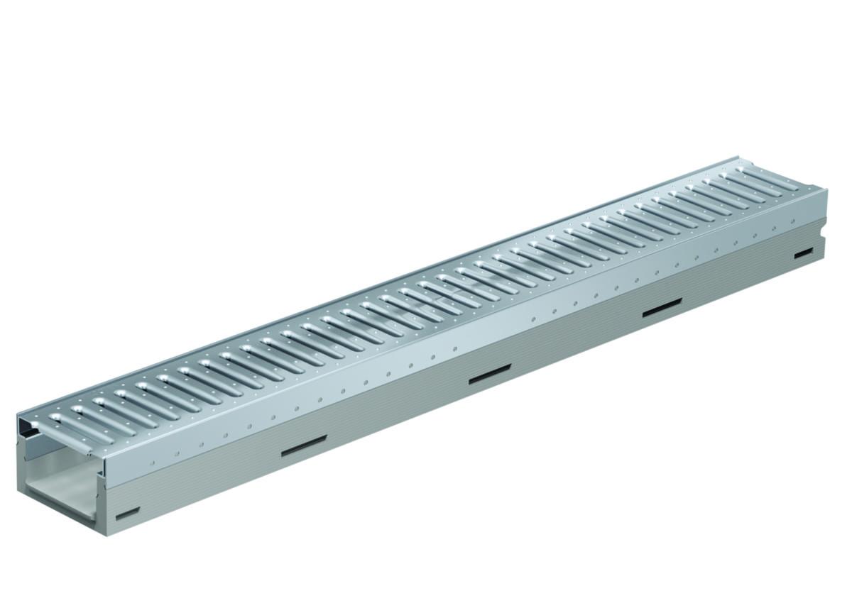 Filcoten tec 100 avvanningsrenner - Filcoten Tec mini NW 100 1000 mm u/fall