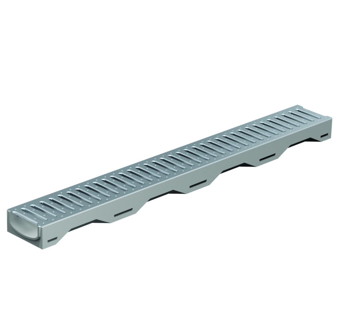 Filcoten light avvanningsrenner uten fall - Filcoten light NW 100 renne mini 1000 mm