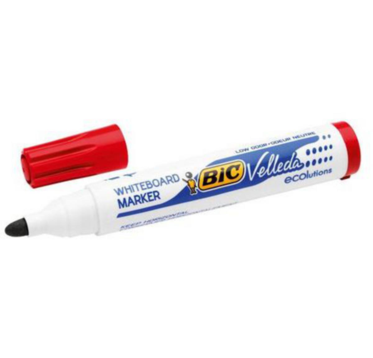 Whiteboardpenn BIC - Whiteboardpenn Velleda 1701 BIC Rød