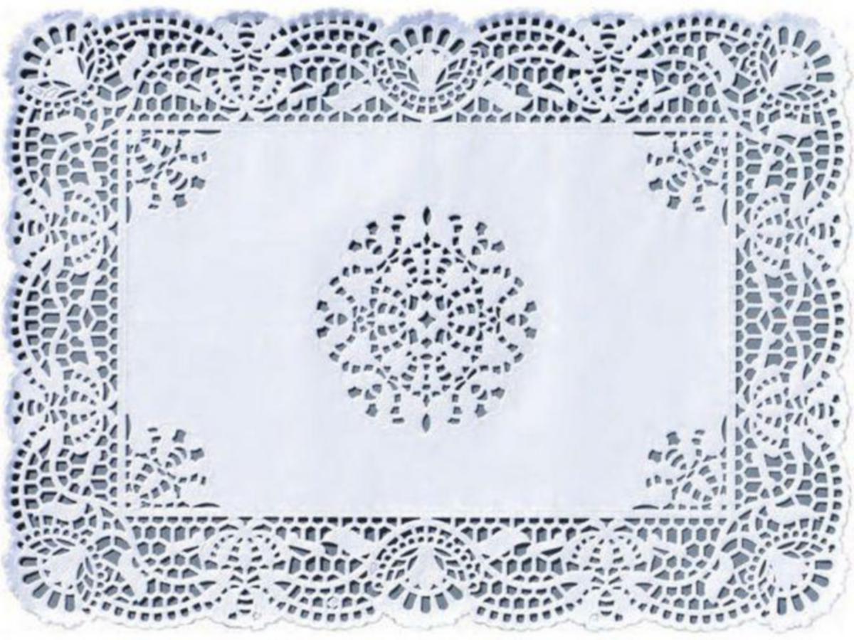 Fatpapir Duni - Fatpapir 30x40cm uthullet Duni rektangulær 250pk 180597