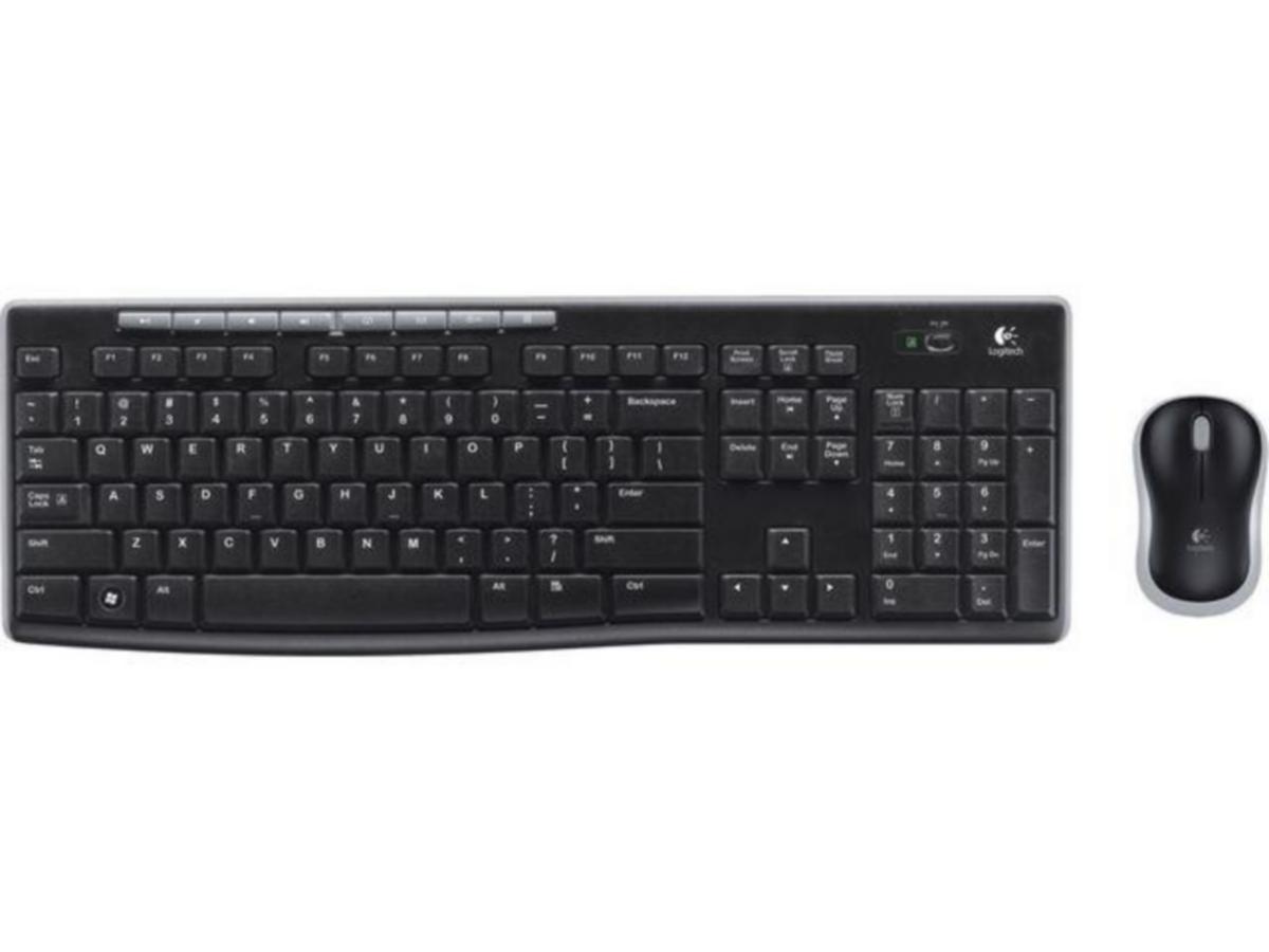 Tastatur/Mus MK270 Logitech - Tastatur/Mus MK270 Logitech trådløs