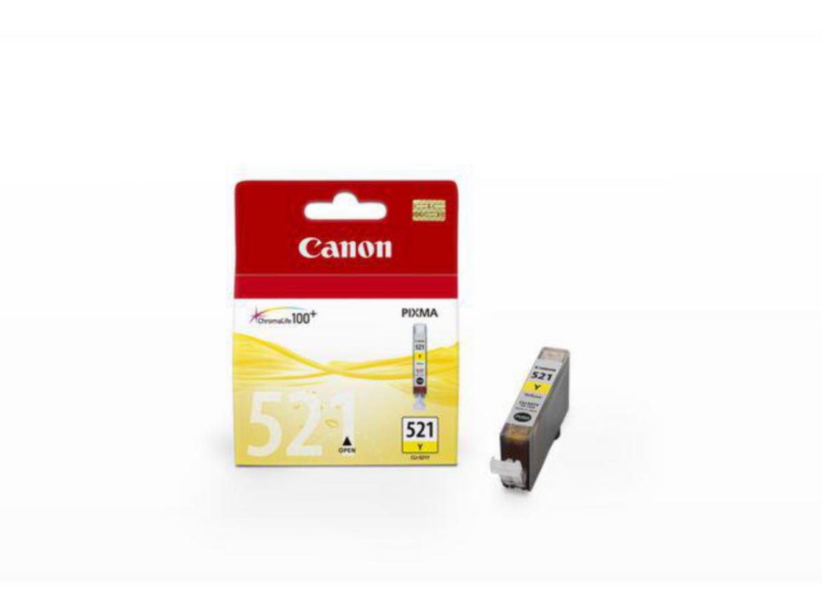 Blekk CLI-521 Y Canon gul 9ml - Blekk CLI-521 Y Canon gul 9ml