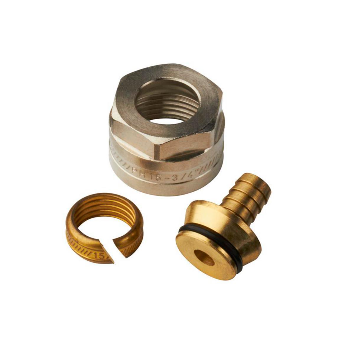 Fordelerkupling, Roth - 18x2.5x3/4" Roth fordelerkupl. rørgods Euro