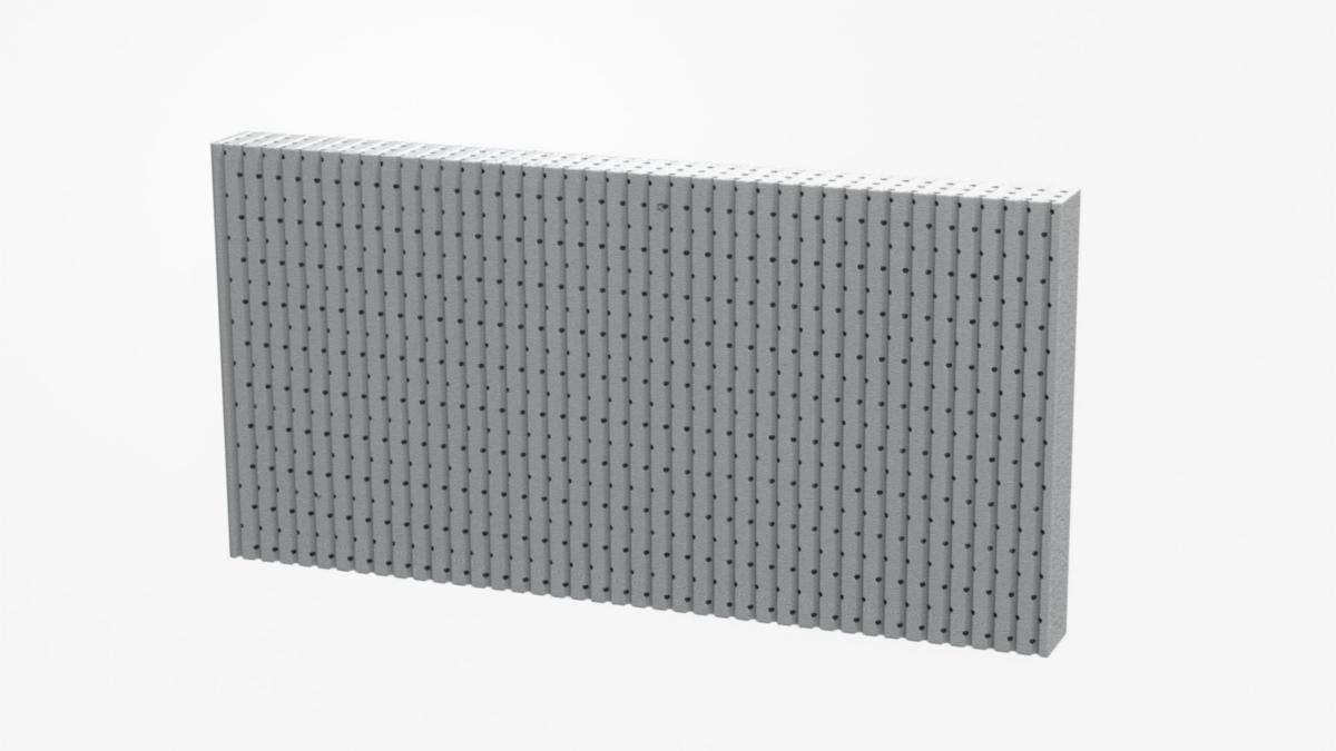 Fuktisolering Thermodren® 100, BEWI - 100 x 600 x 1200 mm Thermodren Grunnmursplate 70KPA u/duk