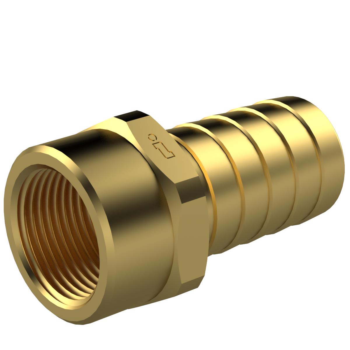 Slangekobling innv. gjenget - Slangenippel G1/2"x1/2" 13,5 Isiflo Type 3824