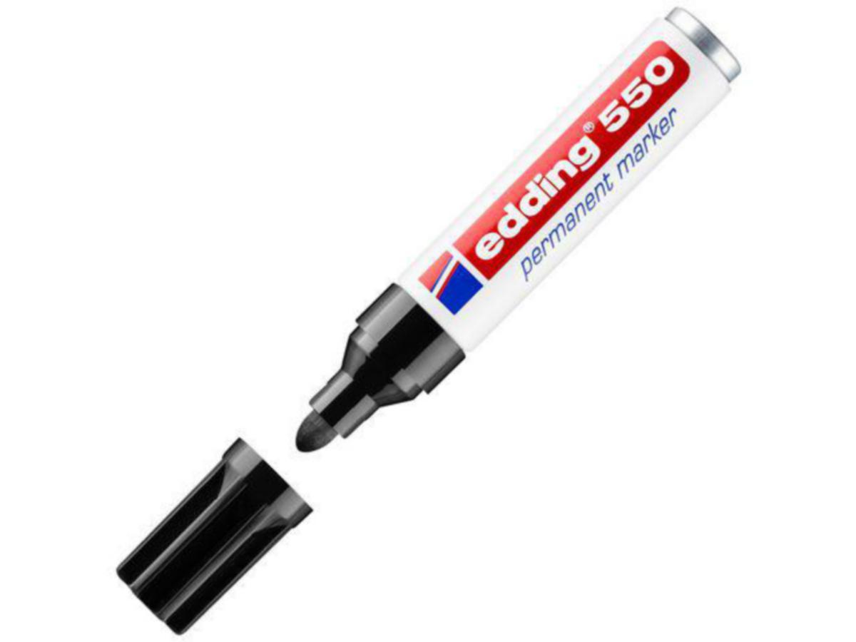 Merkepenn edding® 550 - Merkepenn 550 Edding 3-4mm Svart
