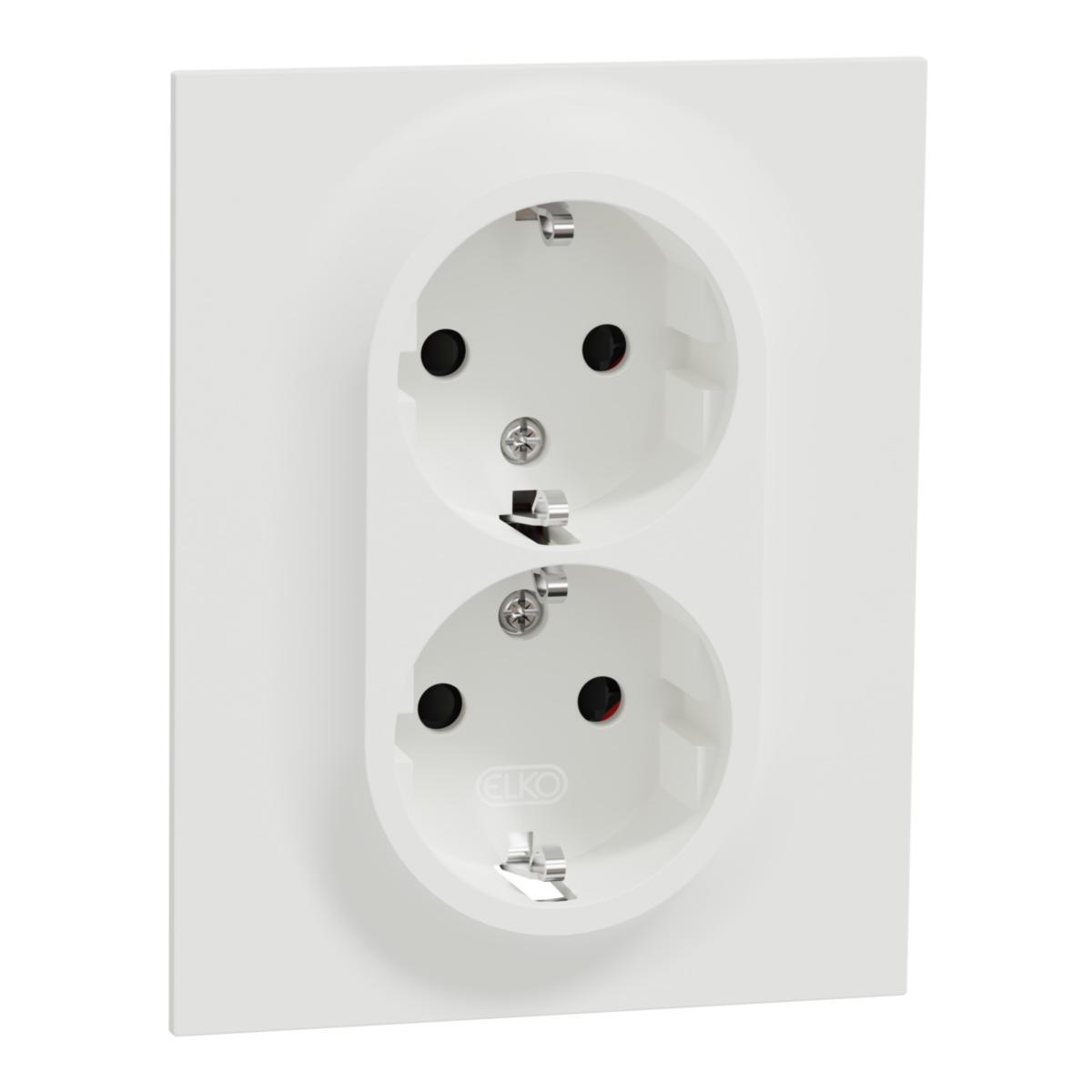 Stikk Dobbel ELKO One Lav Hurtigklemme - Dobbelstikk lav m/j h. One RH