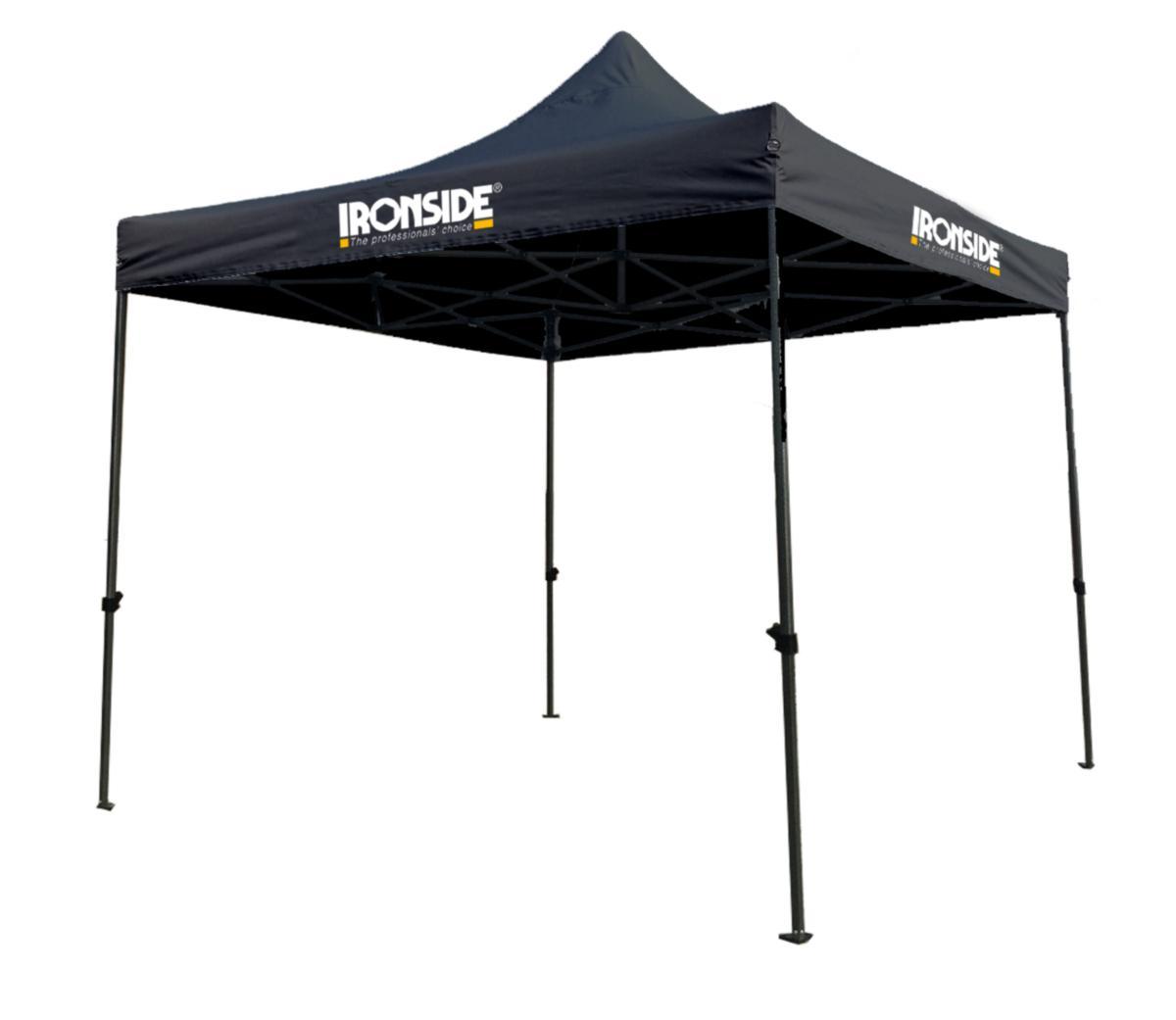 Telt Ironside - Telt Stål/PVC 2.9x2,9x2,4m Ironside Svart
