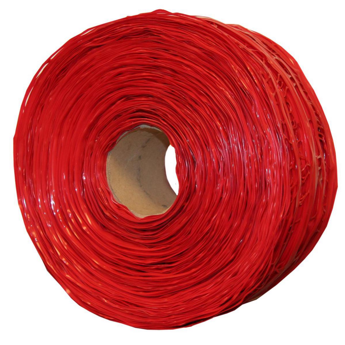Varselnett uten søketråd, Pipelife - 10 cm Varselnett u/søketråd Rød L=250 mtr. (på pappkjerne)