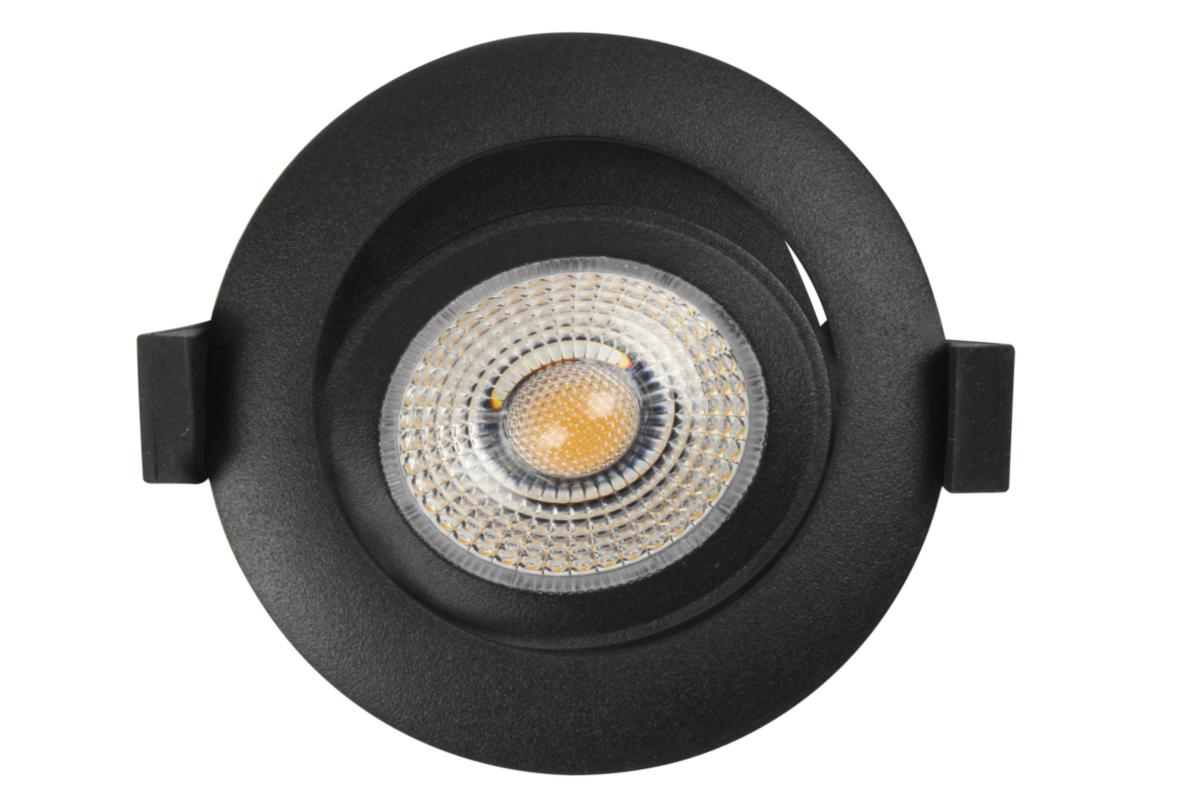 Downlight Unilamp Limbo WD - Limbo 10W WarmDim M. Sort 25gr Vipp m/driver 3K-2K IP44