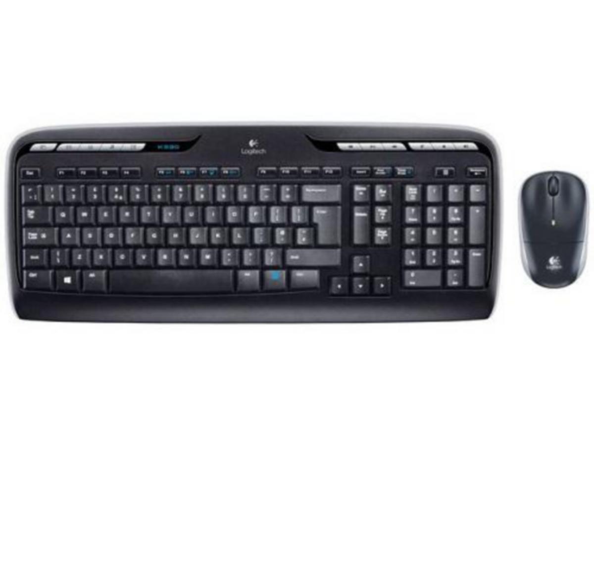 Tastatur/Mus MK330 Logitech - Tastatur/Mus MK330 Logitech trådløs