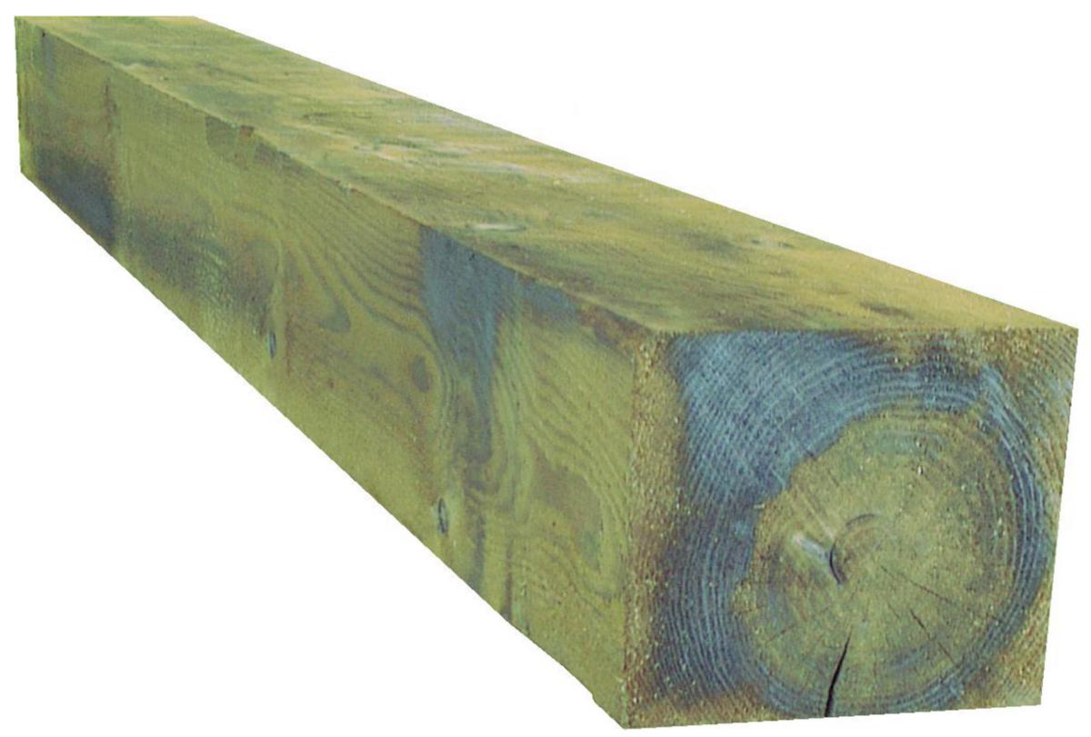 Kobberimpregnert Labank Scanpole - 150x175x1500 Labank Cu imp 
