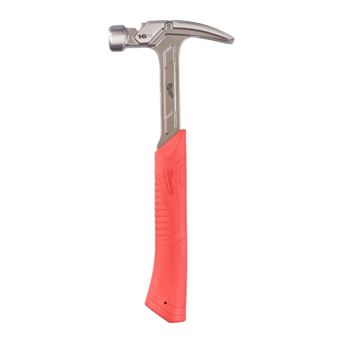 Snekkerhammer Milwaukee Rett - Snekkerhammer Stål Rett 450g Milwaukee