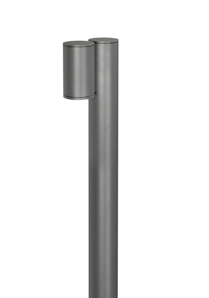 Pullert Unilamp Tube - Tube Pullert GU10 6W Grafitt IP65 m/lyskilde